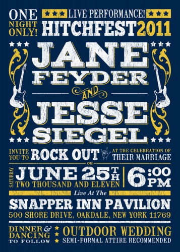 Jane and Jesse - Wedding Invitation