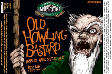 Blue Point Brewing Co. Old Howling Bastard Label