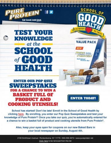 School of Good Health Email