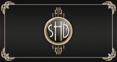 Shannon and Daryl Art Deco Wedding Invitations and Website