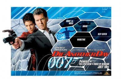 Die Another Day CD-ROM - Main Menu