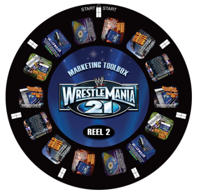 WrestleMania 21 3D View-Master Reel
