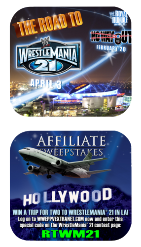 WrestleMania 21 3D View-Master Frames